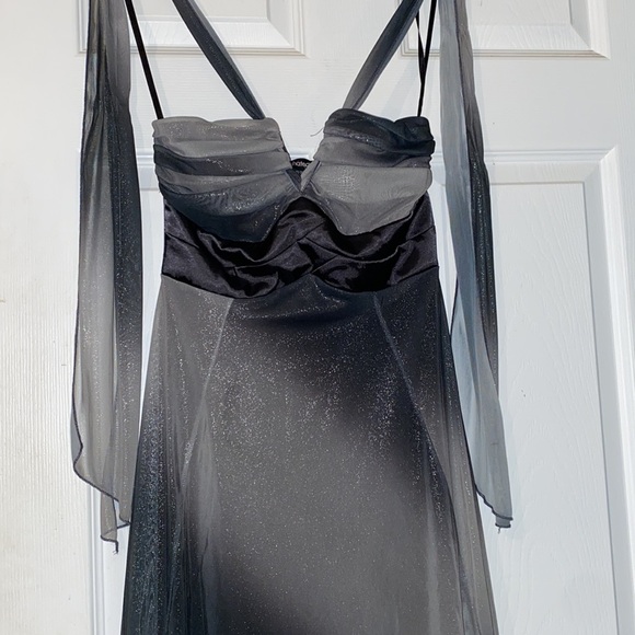 3/$30 NWT Elegant Silver Dress - Picture 4 of 10